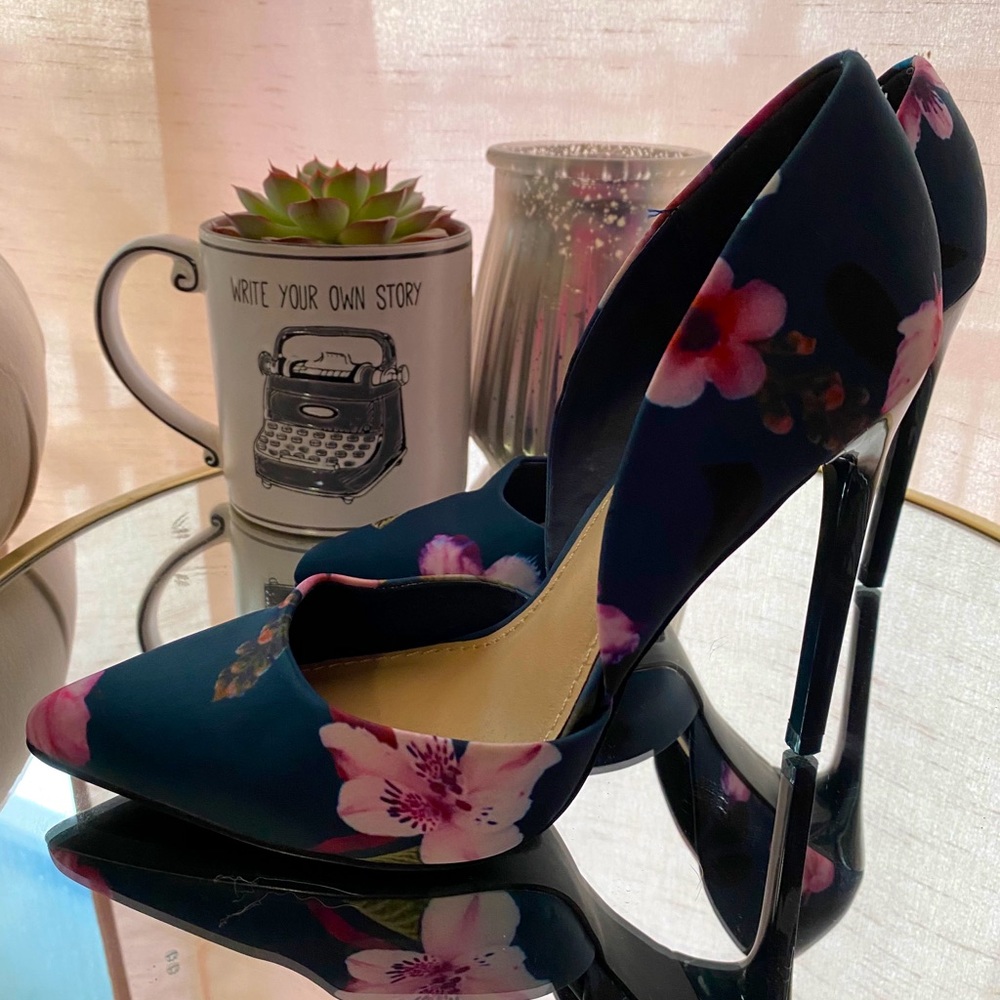 Justfab Floral Stilettos 👠